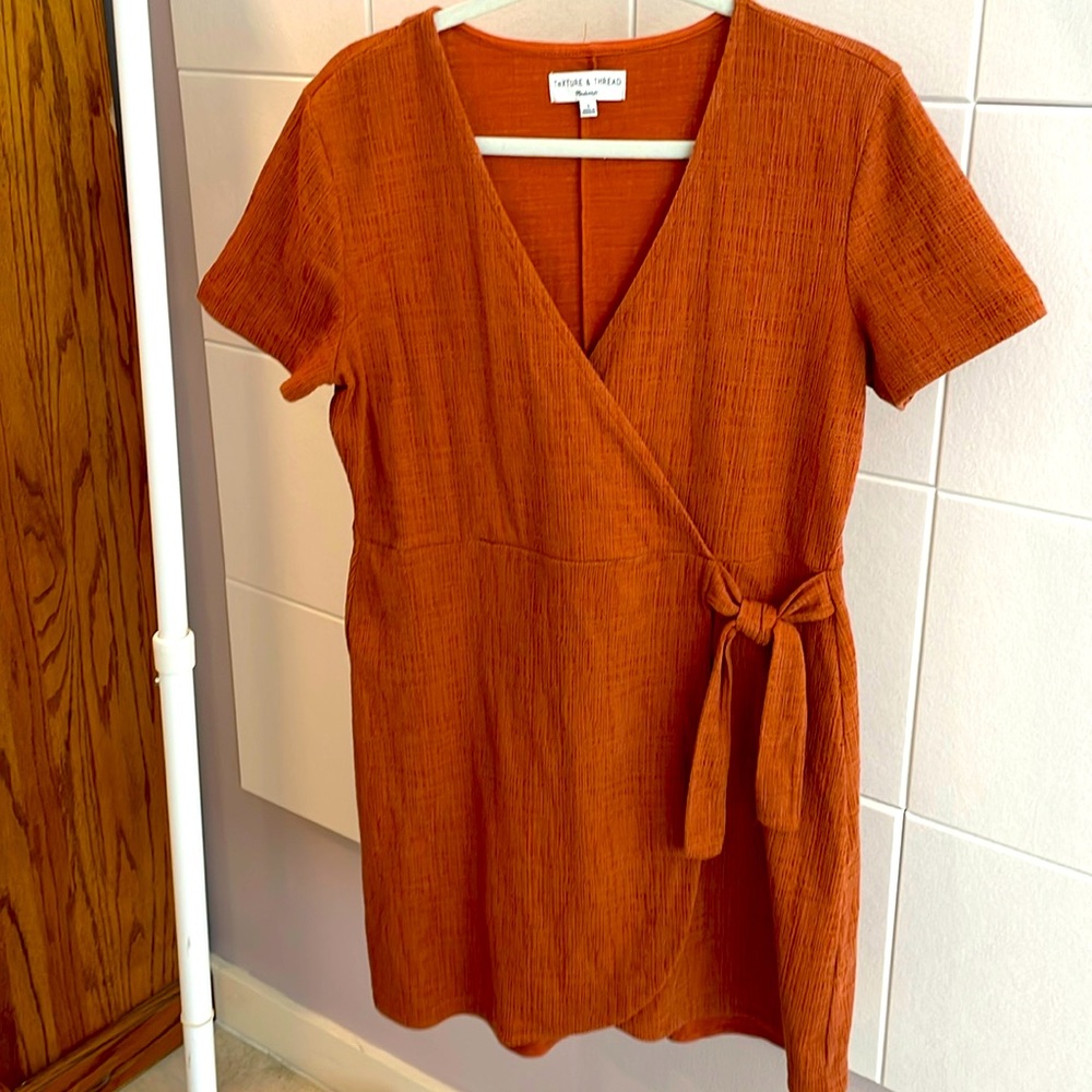 Madewell pullover day dress size L